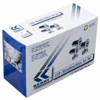 Gartenstrahler Set weiß, 9 Watt 3