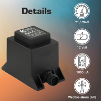 Trafo 21,6 Watt 3
