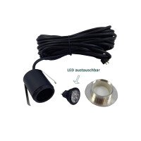 Bodenleuchte weiß, MR11, 2 Watt 2