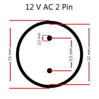 Kerry 1000 Liter Ersatzpumpe ohne Trafo - 12V AC (General&uu