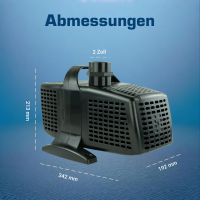 Teichpumpe, 30000l/h 230V  kep30000n (Generalüberholt) 