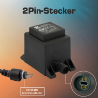 12V Trafo, 30VA/30W, 12V AC/AC kez0115  (Generalüberhol