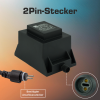 12V Trafo, 105VA/105W, AC/AC kez0117 (Generalüberholt) 